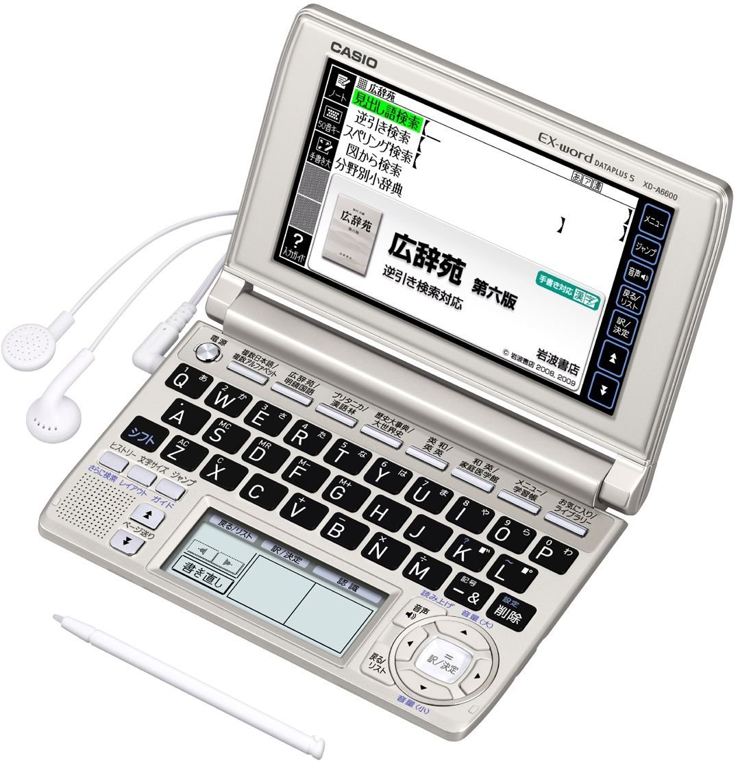 CASIO EX-word XD-A6600GD Japanese English Electronic Dictionary