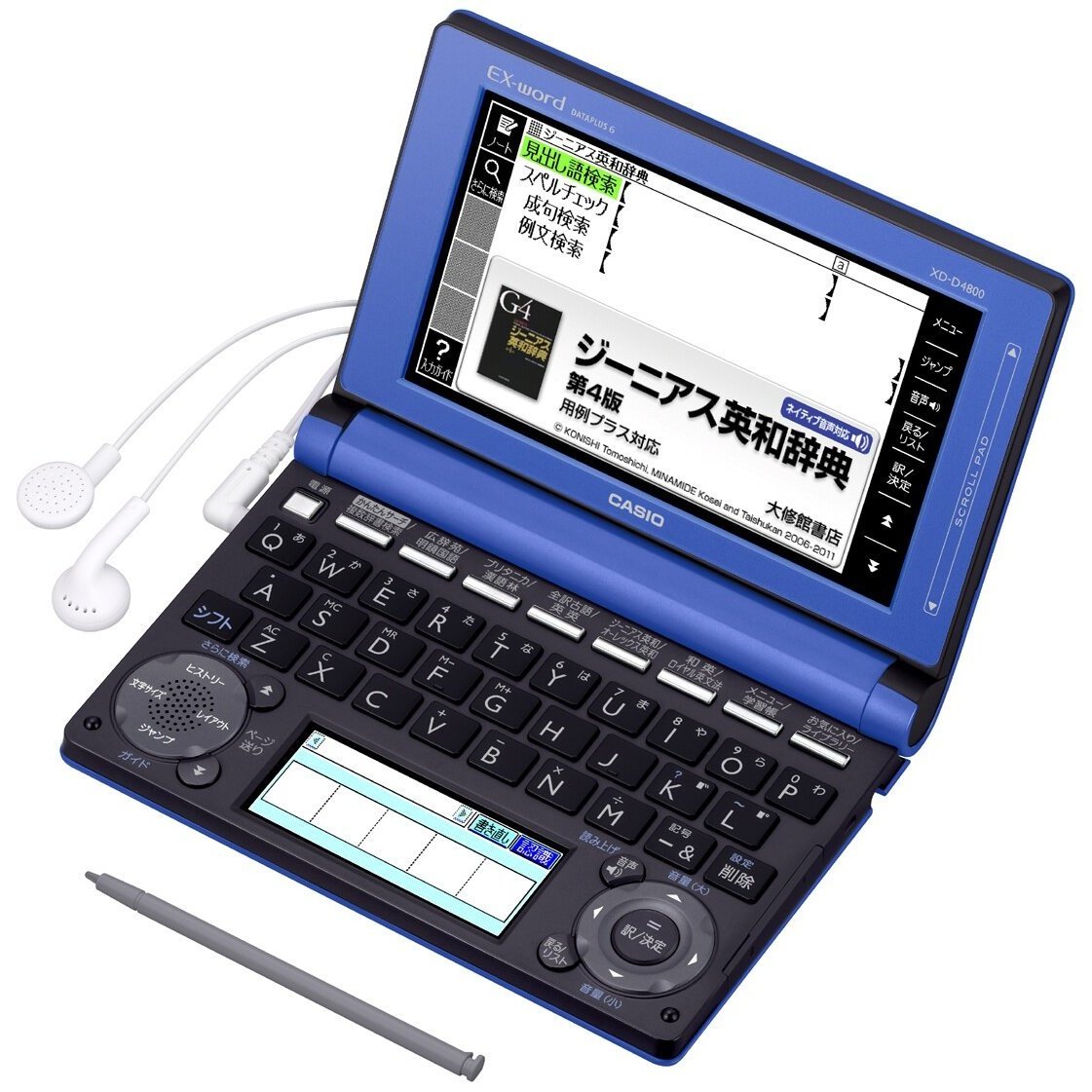 CASIO EX-word XD-D4800BU Japanese English Electronic 