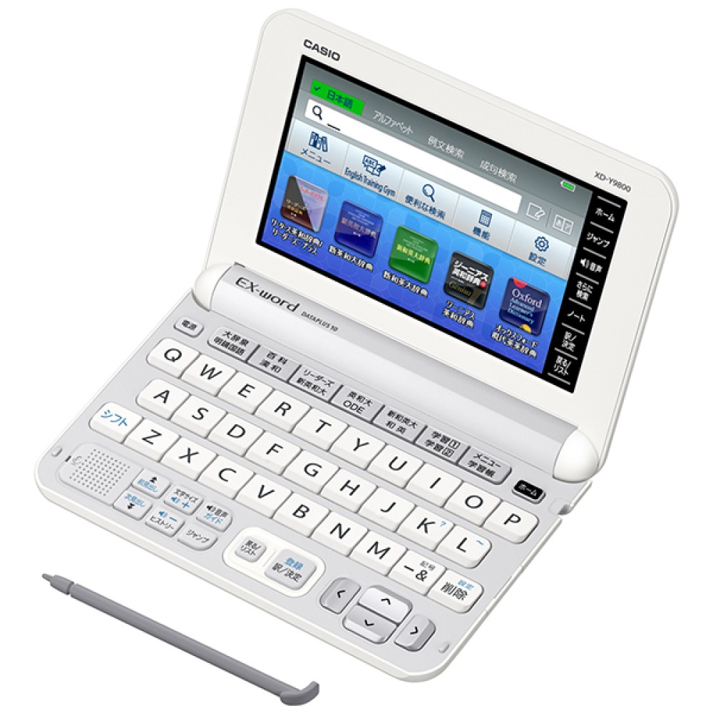 CASIO EX-word XD-Y9800WE Japanese English Electronic Dictionary 