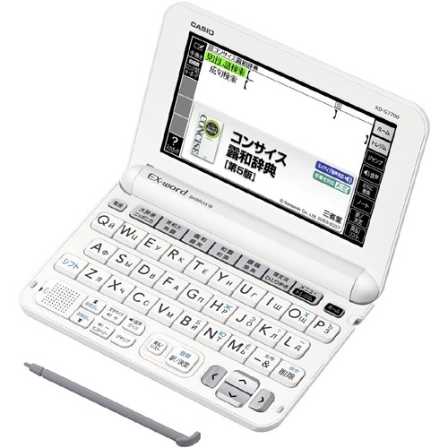 CASIO EX-word XD-G7700 Japanese Russian English Electronic Dictionary