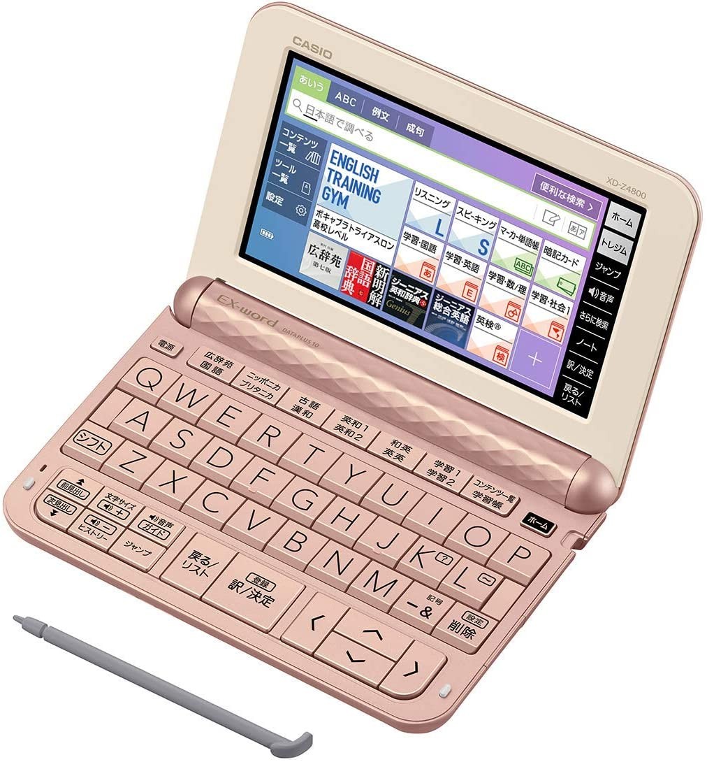 CASIO EX-word XD-Z4800PK Japanese English Electronic Dictionary